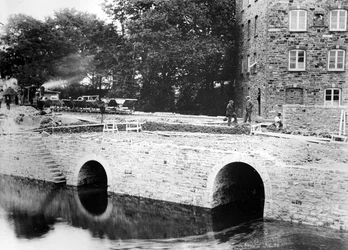 Der Bau der Lynton und Barnstable Railway, ca. 1897